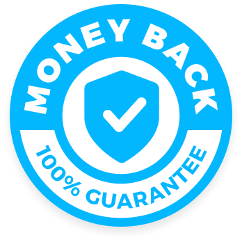 100% MONEY BACK GUARANTEE